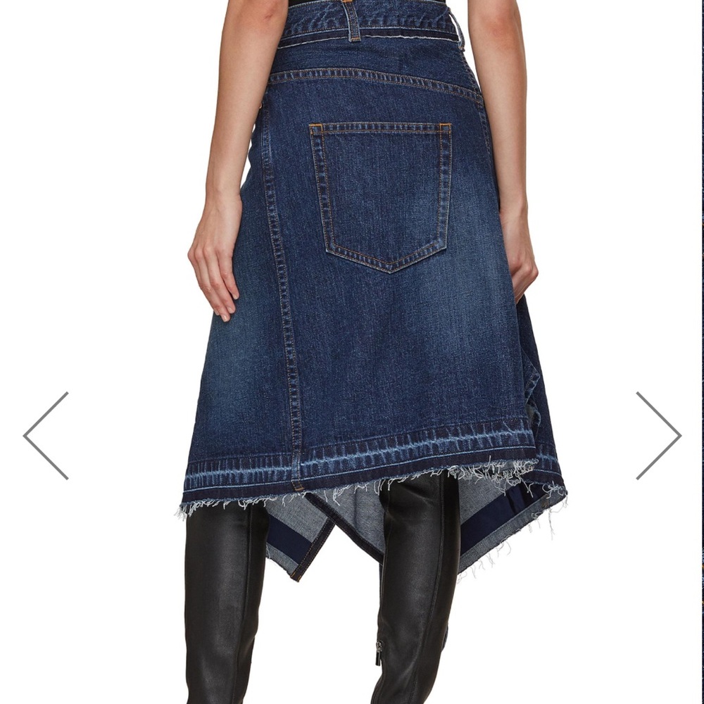SACAI
ASYMMETRICAL DENIM SKIRT 2JP M - Picture 2 of 7
